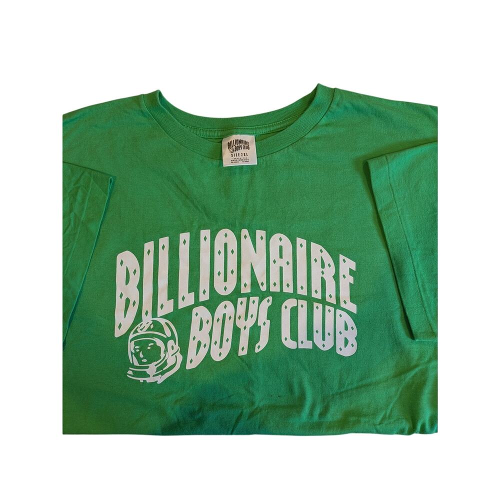 Billionaire Boys Club Earthling Short-Sleeve Knit Tee in Gumdrop Green